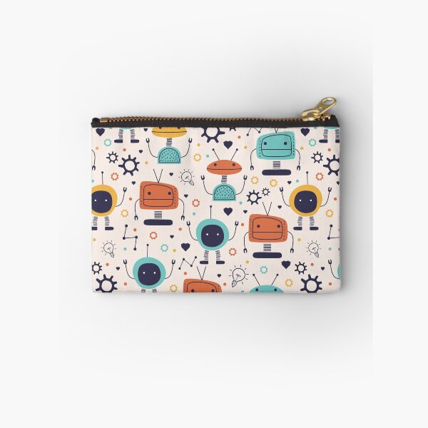 Item preview, Cute Retro Cartoon Robots designed and sold by Alli Well.
