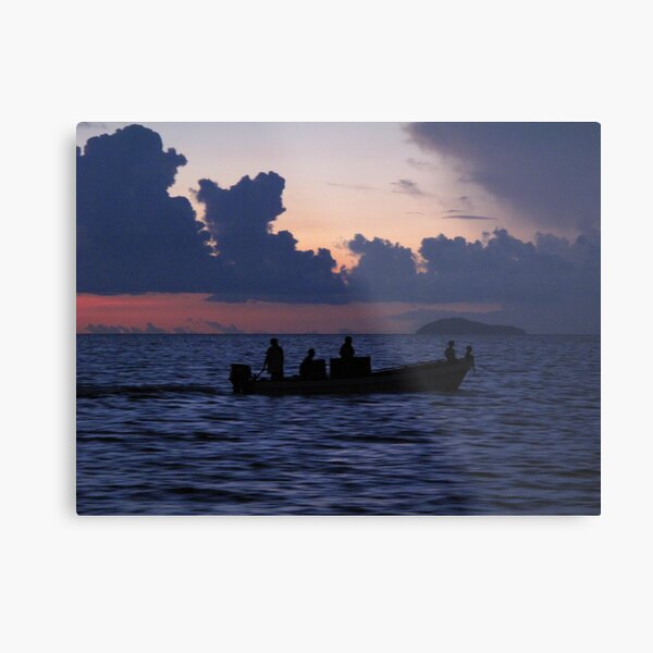 Modern day seafarers Metal Print