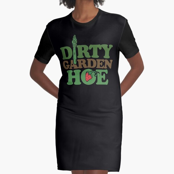 Dirty Garden HOE Graphic T-Shirt Dress
