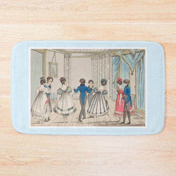 Item preview, Vintage Quadrille Dance Illustration  designed and sold by knightsydesign.