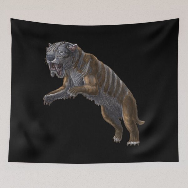 Item preview, Thylacosmilus atrox designed and sold by CoffeeBlack Illustration.
