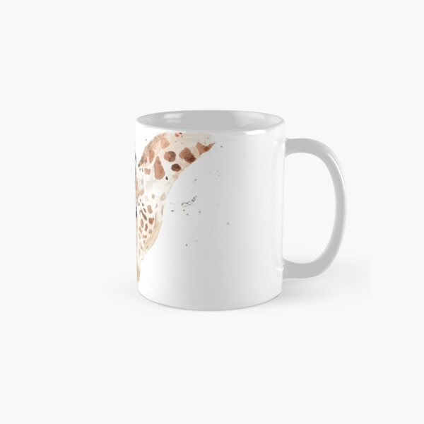 Aquarellbild mit Giraffen, Mutter und Kind Tasse (Standard)