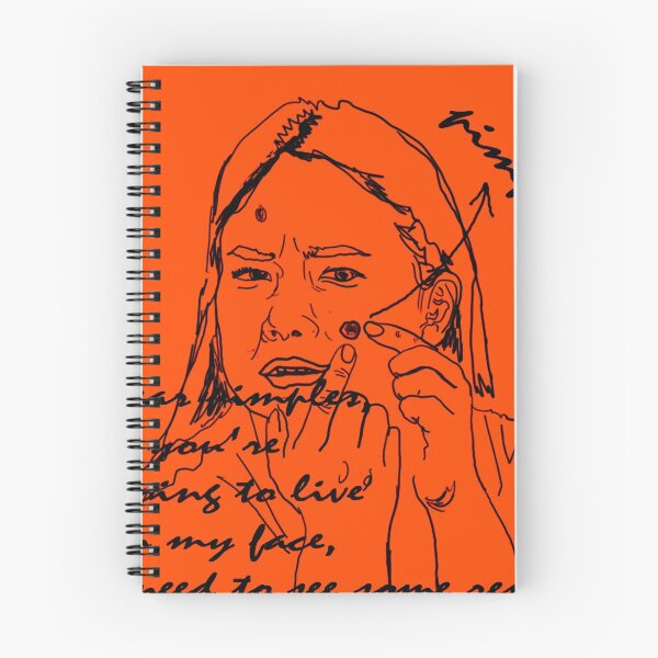 Item preview, lady showing pimple funny saying poster  designed and sold by KARTICK DUTTA.