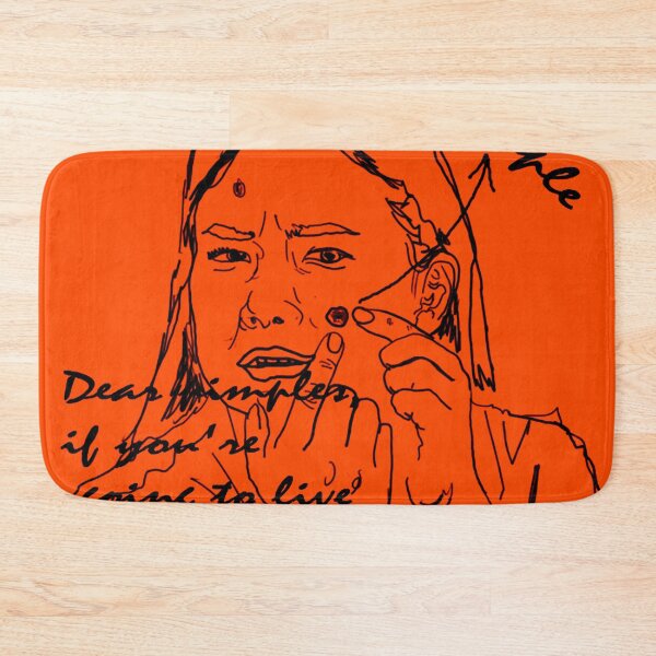 Item preview, lady showing pimple funny saying poster  designed and sold by KARTICK DUTTA.