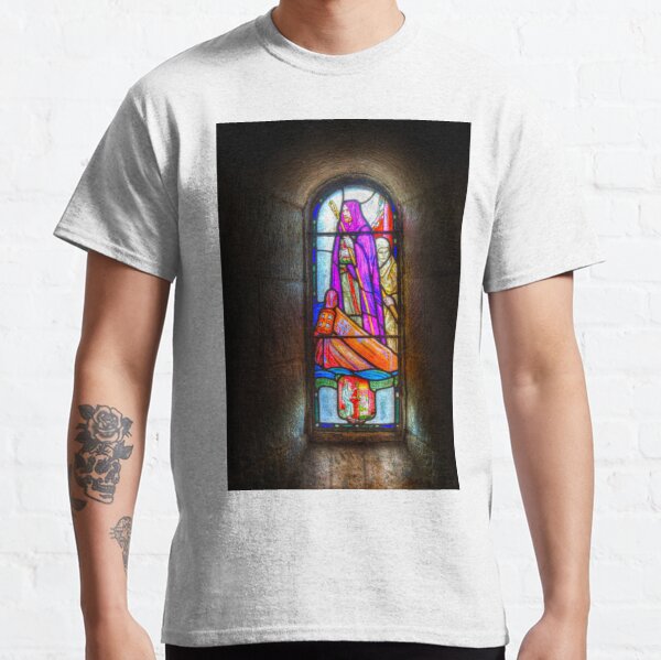 stained glass design tshirts