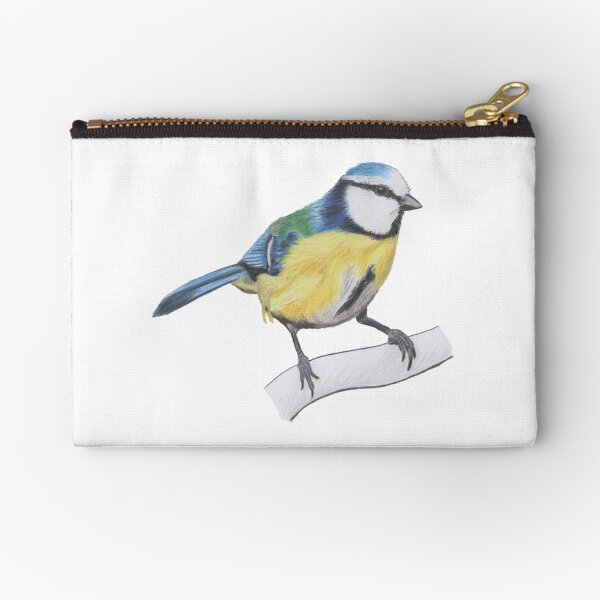 Bluetit 1/4 Zipper Pouch