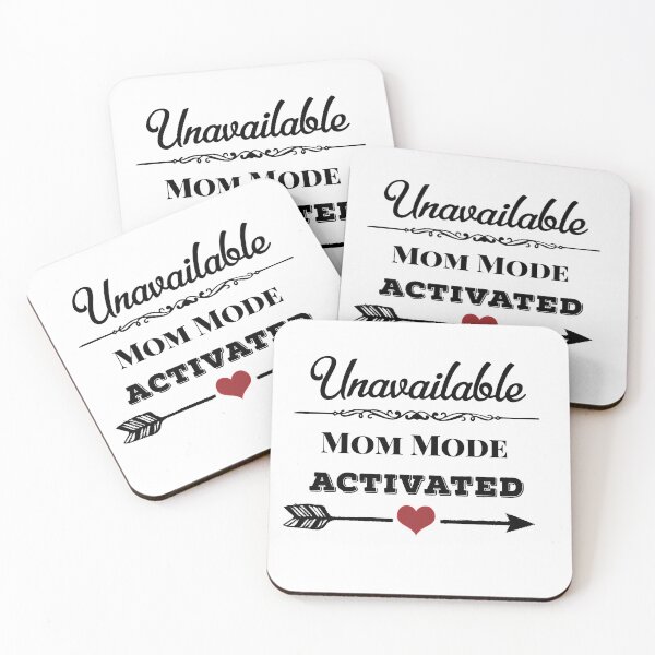 Item preview, Unavailable Mom Mode Activated Heart And Arrow Dark designed and sold by Minds-Eye.