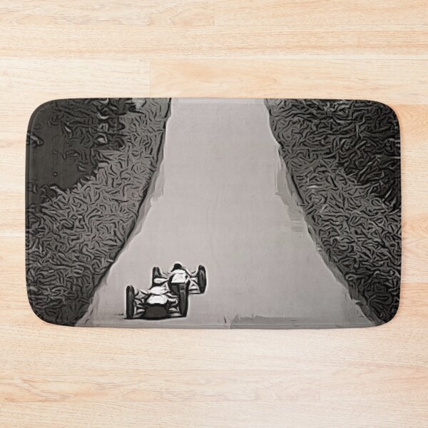 Item preview, Nordschleife F1 Battle Döttinger Höhe Poster – Epic Green Hell Racing Art designed and sold by Road To Track.