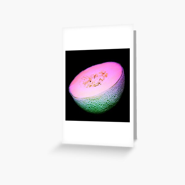 Melon - www.lizgarnett.com Greeting Card