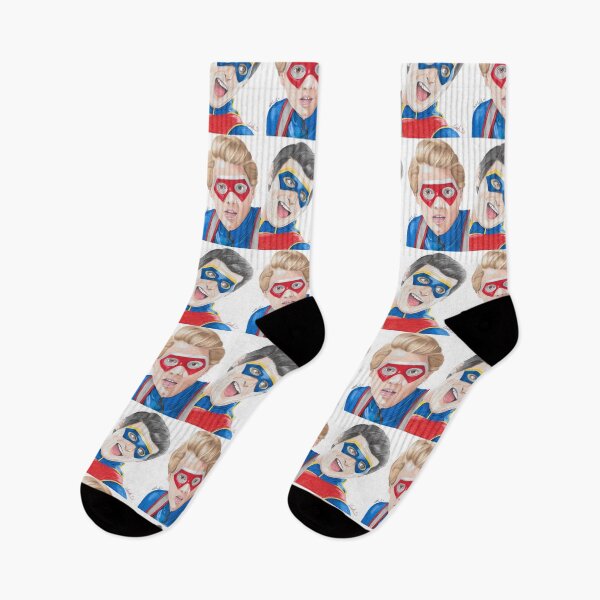 Item preview, Captain Man and Kid Danger - Pattern designed and sold by Linneke.