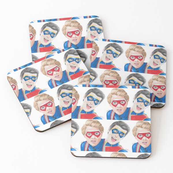Item preview, Captain Man and Kid Danger - Pattern designed and sold by Linneke.