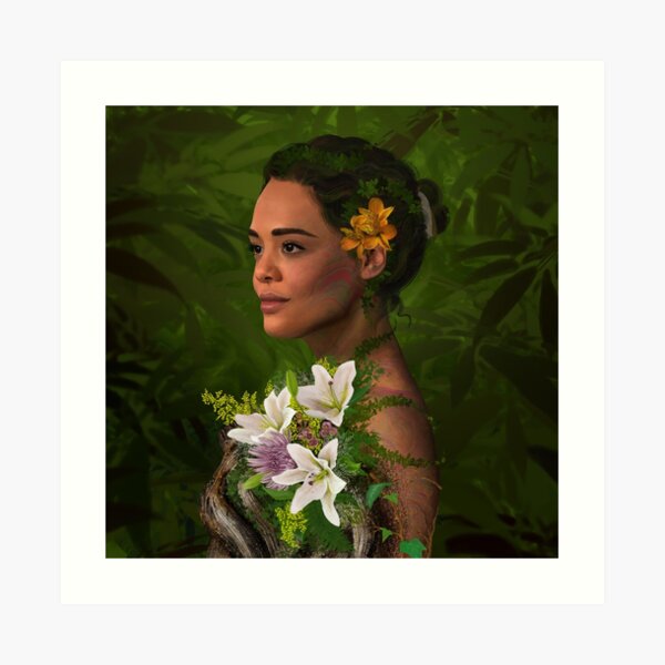Tessa Thompson - Annihilation Art Print