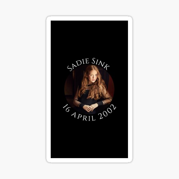 Item preview, Sadie Sink - 16 april 2002 designed and sold by evilregalM.