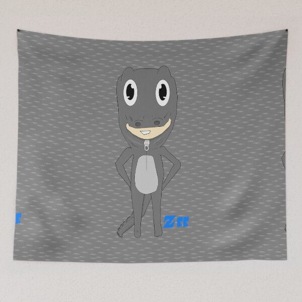 Item preview, CrocoZee gray designed and sold by Zeedom.