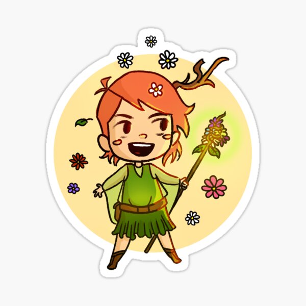 Cute Druid! Sticker