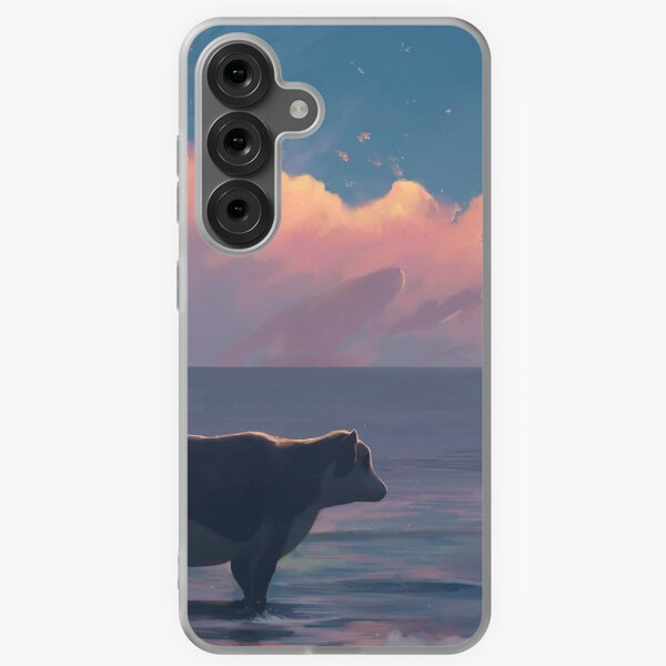 Item preview, A Cow At The Sea designed and sold by RabbitRan.