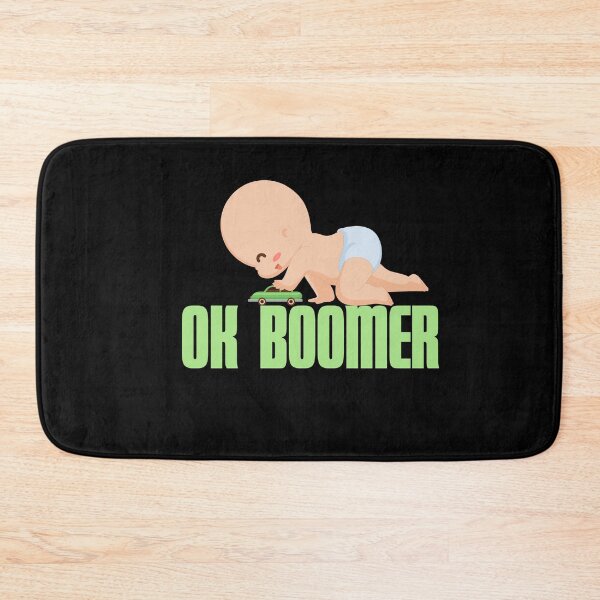 Item preview, OK Boomer Slogan Millenial Meme Funny Baby Toy Car Gift designed and sold by peter2art.