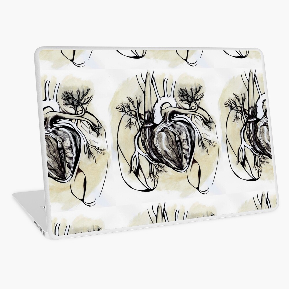 The Heart is an Organ of Fire Laptop Folie