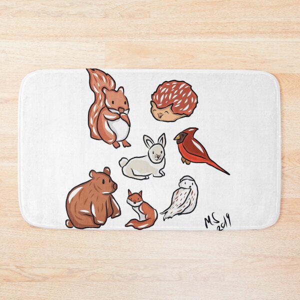 Item preview, Winter Animals Sticker Pack designed and sold by Thedisc0panda.