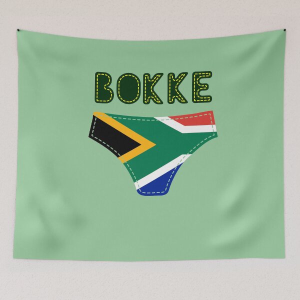 Item preview, South Africa Rugby Bokke Funny Underwear Flag designed and sold by d247.
