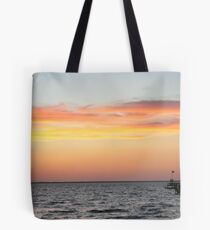Sunset At Lake Moultrie, Bonneau, SC, USA Tote Bag