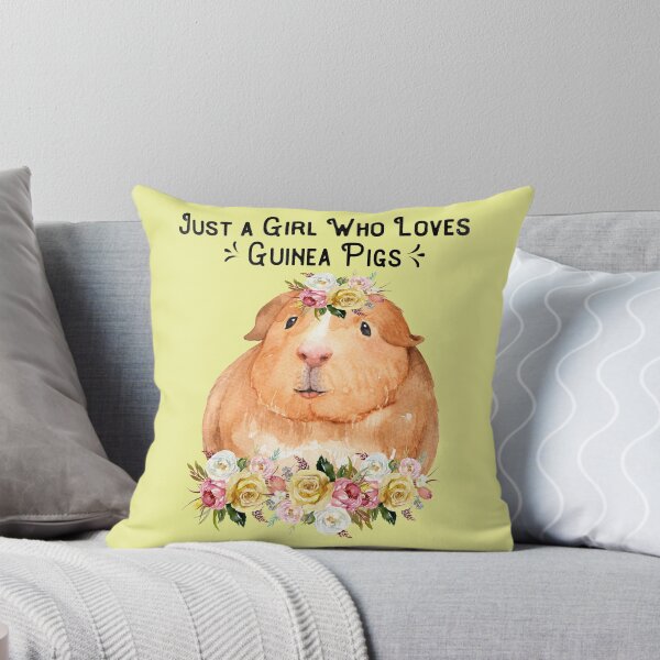 Artikelvorschau, Just A Girl Who Loves Guinea Pigs  Adorable Guinea Pig Art Guinea Pig/Hamster Gifts entworfen und verkauft von hustlagirl.