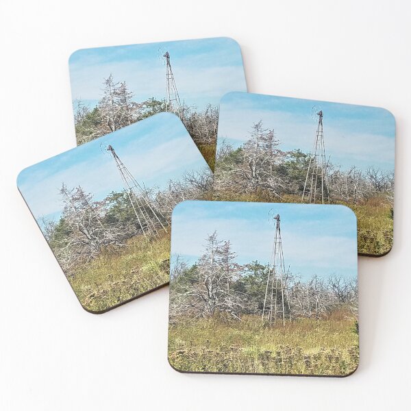 Item preview, Abandoned Windmill on the Prairie designed and sold by bellaura.