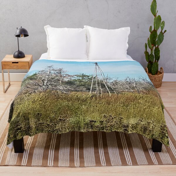 Item preview, Abandoned Windmill on the Prairie designed and sold by bellaura.