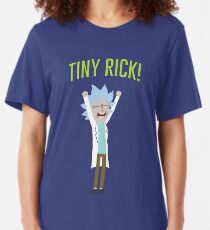 Tiny Rick! Slim Fit T-Shirt
