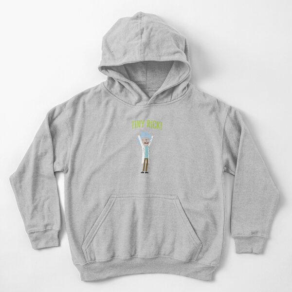 Tiny Rick! Kids Pullover Hoodie