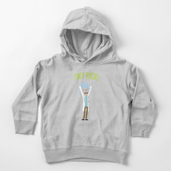 Petit Rick! Sweat à capuche épais pour tout-petit