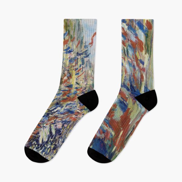 Item preview, The Rue Montorgueil in Paris. Celebration of June 30, 1878 designed and sold by allhistory.