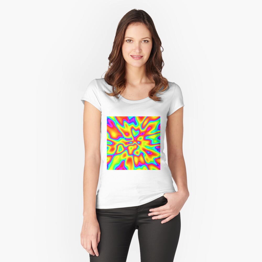 Item preview, Fitted Scoop T-Shirt designed and sold by blackhalt.