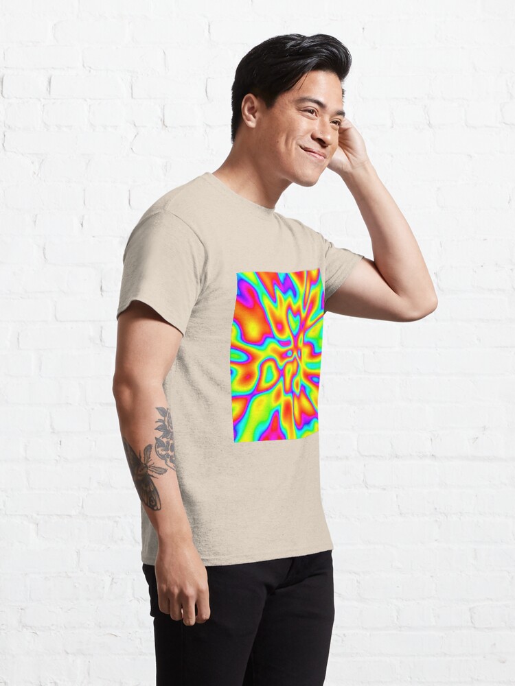 Alternate view of Abstract random colors #2 Classic T-Shirt
