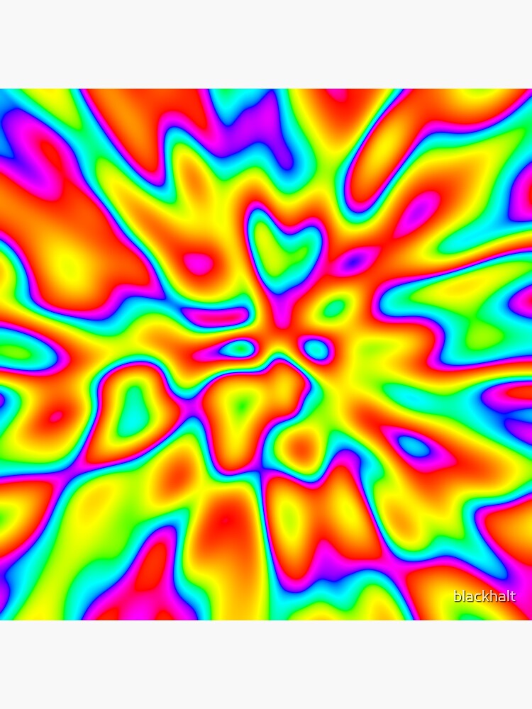 Abstract random colors #2 by blackhalt