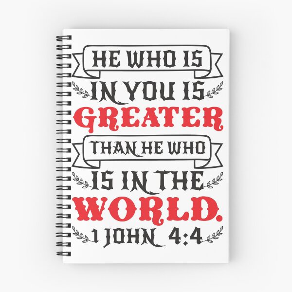 Item preview, 1 John 4:4 designed and sold by plushism.