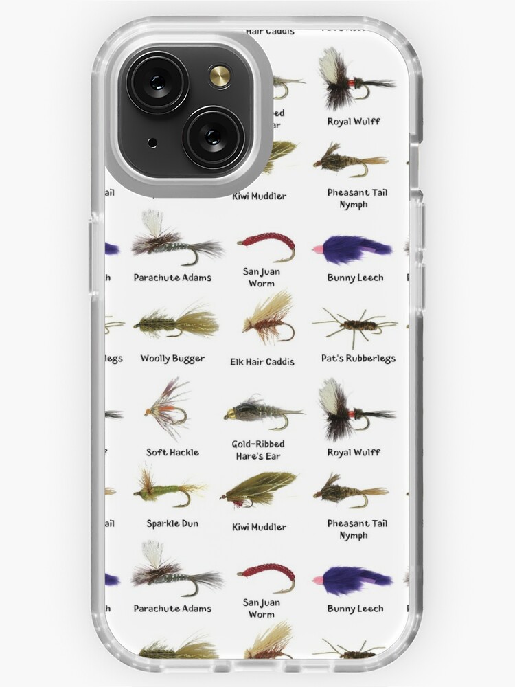 Fly Fishing Flies Fisherman Gift  iPhone Case for Sale by
