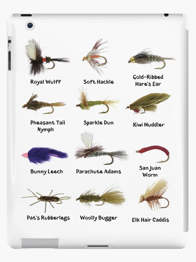 Fly Fishing Flies Fisherman Gift  iPad Case & Skin for Sale by MrEddie10