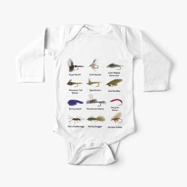 Fishing Lures Baby One-Piece for Sale by Andrew Bret Wallis