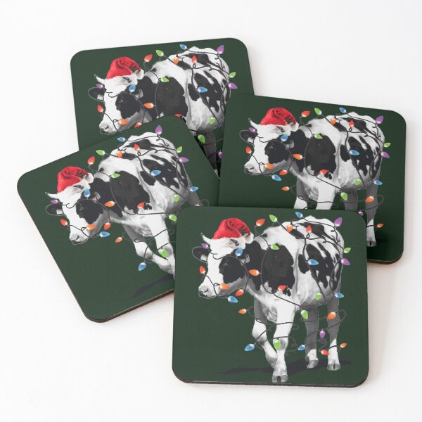 Item preview, Funny Christmas Cow Lover Gift - Happy Holiday Gift - Neon Christmas Lights - Cow Farmer designed and sold by kntranhoang.