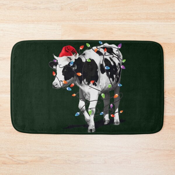 Item preview, Funny Christmas Cow Lover Gift - Happy Holiday Gift - Neon Christmas Lights - Cow Farmer designed and sold by kntranhoang.