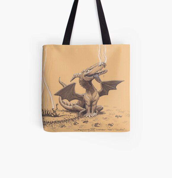 Dragon, man's most faithful friend All Over Print Tote Bag