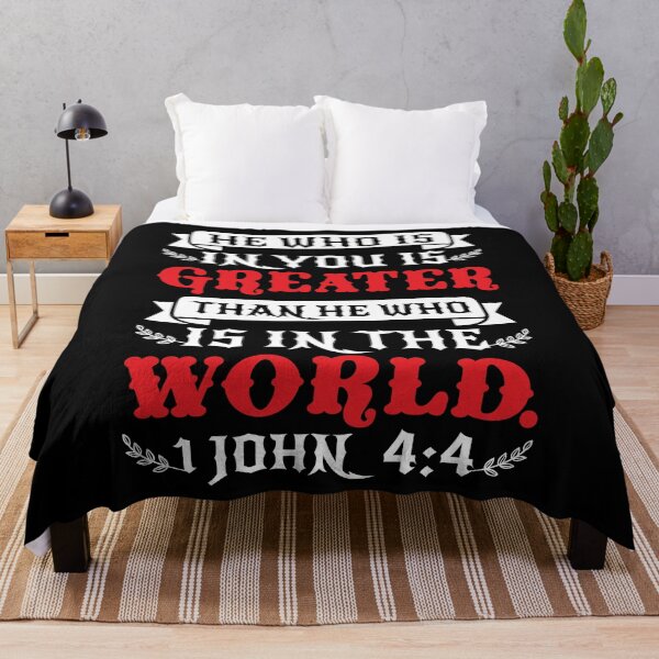 Item preview, 1 John 4:4 designed and sold by plushism.