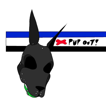 Artwork thumbnail, Pup Out! by Razzookie