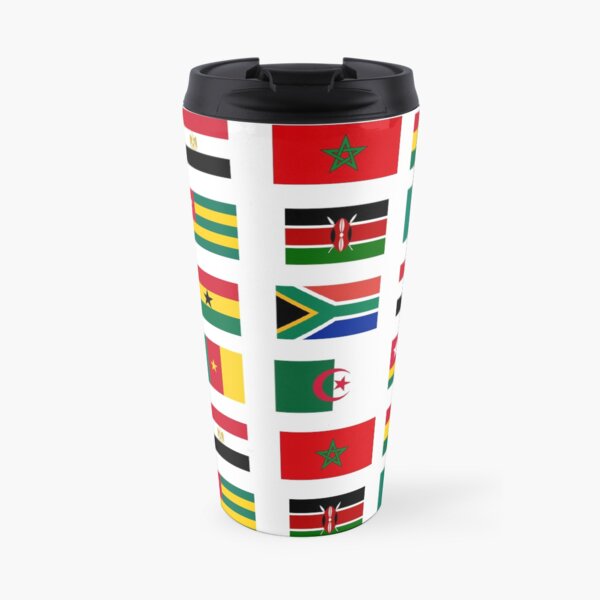 African flags stickers pack Travel Mug