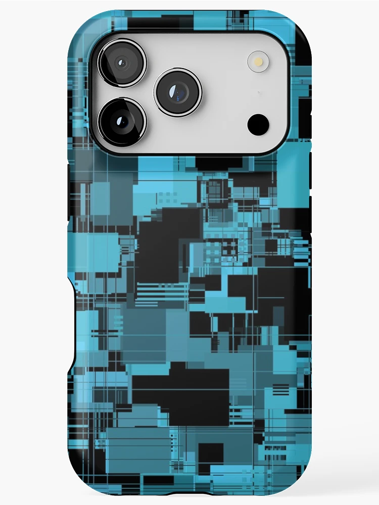 Thumbnail 1 of 4, iPhone Case, Random Shapes Abstract Pattern designed and sold by Lyle Hatch.