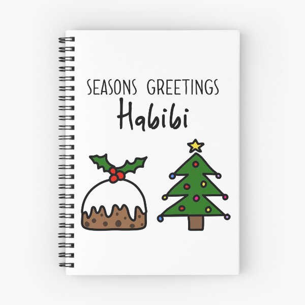 Item preview, Seasons Greetings Habibi designed and sold by KatQat.
