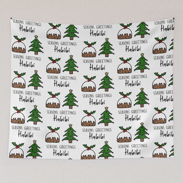 Item preview, Seasons Greetings Habibi designed and sold by KatQat.