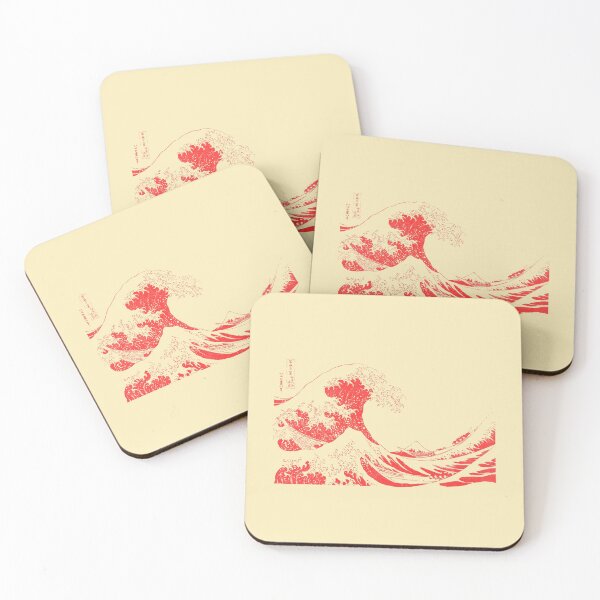 Item preview, Copy of The Great Wave Off Kanagawa-Red designed and sold by anthonylonder.