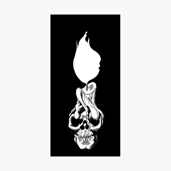 Item preview, Burning Skull! designed and sold by toppestpower.
